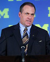 Michigan Coach Rich Rodriguez